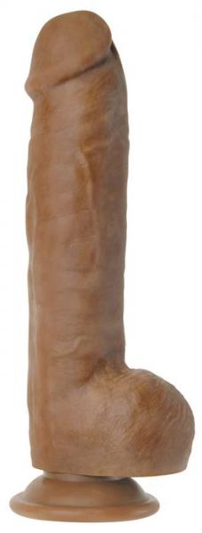 Adam's Colossal Brown 12 inches Realistic Dildo - Click Image to Close