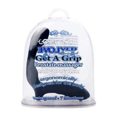 Get A Grip Prostate Massager Black - Click Image to Close