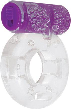 Ring True Unique Pleasure Rings Kit Clear Purple 3 Pack - Click Image to Close