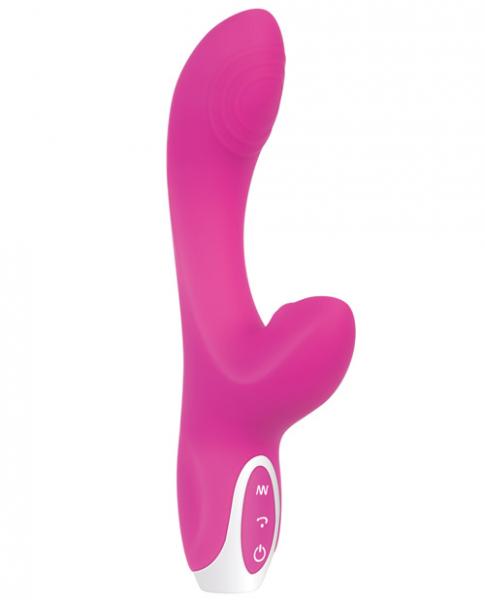 Love Button Rechargeable Vibrator Pink - Click Image to Close
