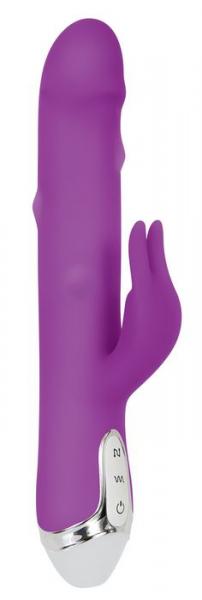 Dancing Pearl Rabbit Vibrator Purple - Click Image to Close