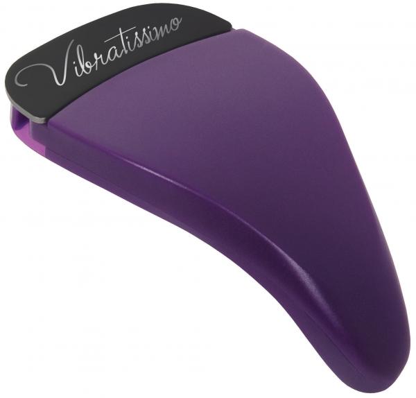 Vibratissimo Sette Purple Panty Liner Vibrator - Click Image to Close