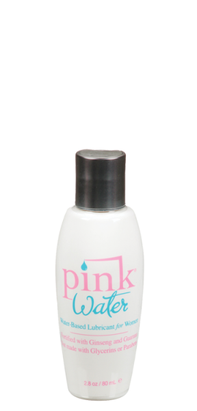 Pink Water Based Lubricant for Women 2.8oz Bottle - Click Image to Close