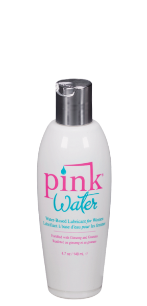 Pink Water Based Lubricant for Women 4.7oz Bottle - Click Image to Close