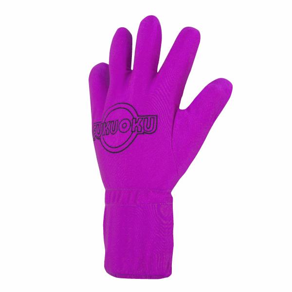 Fukuoku Massage Glove Left Hand Pink Small - Click Image to Close