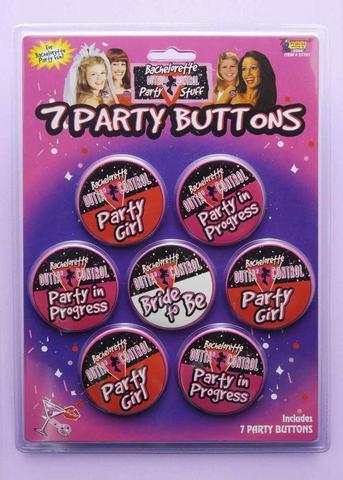 Bachelorette Party Buttons - Click Image to Close