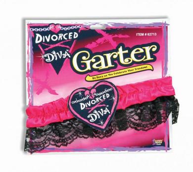 Divorced Diva Garter - Click Image to Close