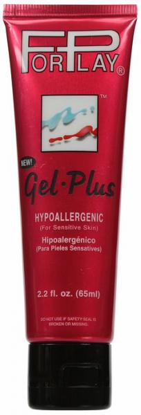 Forplay Gel Plus Hypoallergenic Lubricant Tube 2.2oz - Click Image to Close