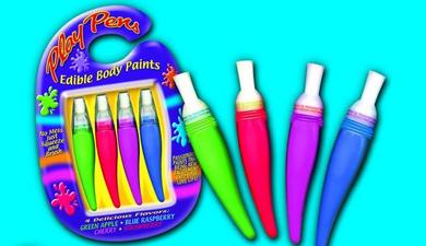 Edible Body Pens - Click Image to Close