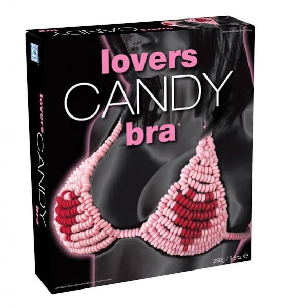 Lover's Candy Bra Red & Pink - Click Image to Close