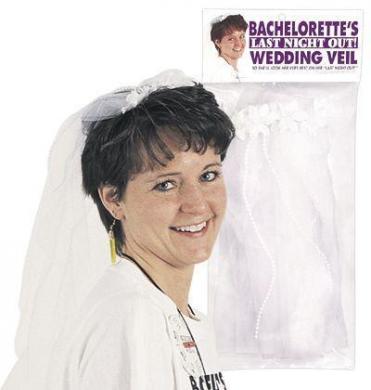 Bachelorette Wedding Veil - Click Image to Close