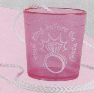 Final Fling Before The Ring Shot Glass - Click Image to Close