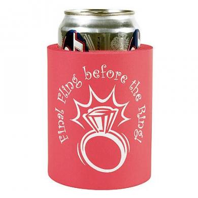 Final Fling Before The Ring Koozie - Click Image to Close