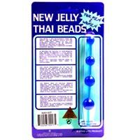 Jelly Thai Beads Blue - Click Image to Close