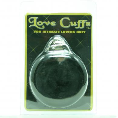 Love Cuffs Plush Black - Click Image to Close