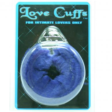 Plush Love Cuff Blue - Click Image to Close