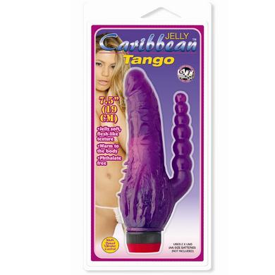 Jelly Tango Dual Vibe - Purple - Click Image to Close
