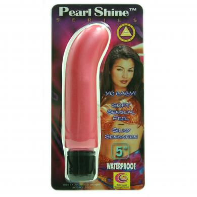 Pearl Shine 5in G Spot Pink - Click Image to Close