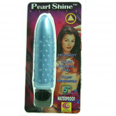 Pearl Shine 5in Bumpy Blue - Click Image to Close