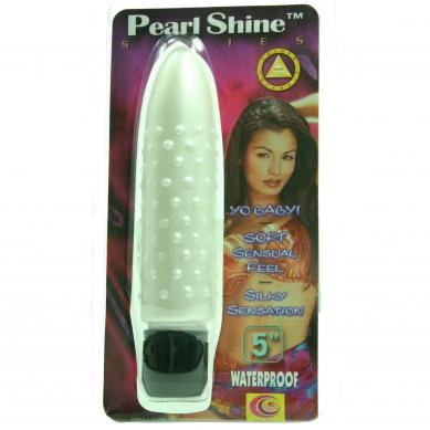 Pearl Shine 5in Bumpy White - Click Image to Close