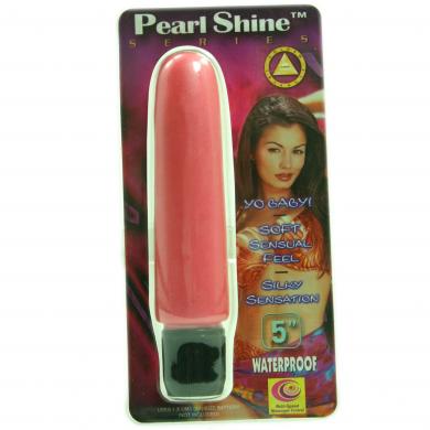 Pearl Shine 5in Smooth Pink - Click Image to Close