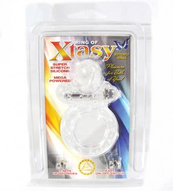Ring Of Xxxtasy Butterfly Clear - Click Image to Close