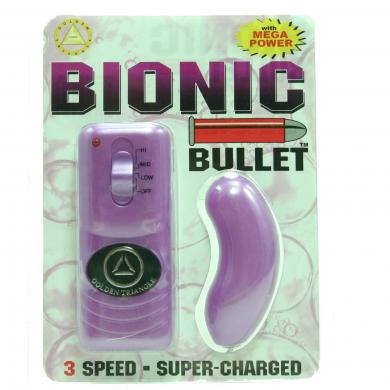 Bionic Bullet Curved Lavender - Click Image to Close