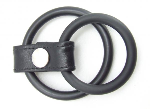 H2H Cock Ring Nitrile 1.25 inches Black - Click Image to Close