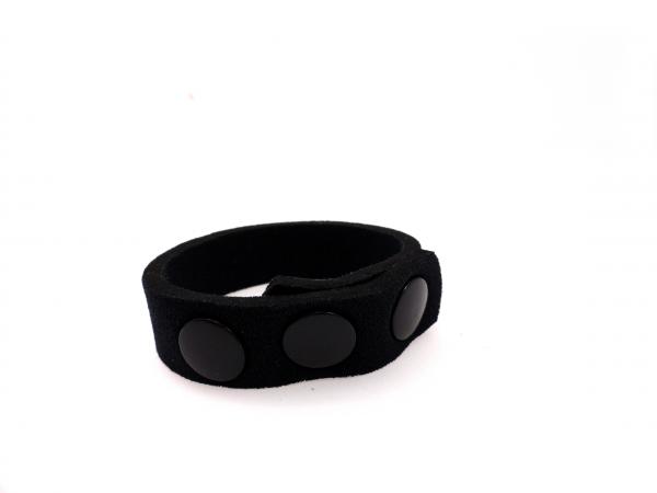 Ring Neoprene 3 Snap 5/8" Black - Click Image to Close