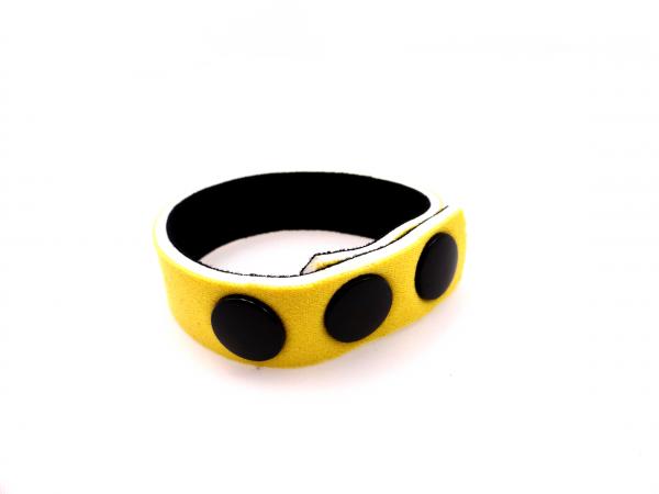 Ring Neoprene 3 Snap 5/8" Yellow - Click Image to Close