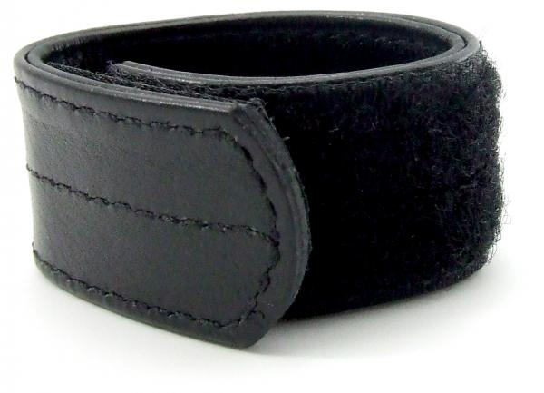 H2H Ball Stretcher Leather Velcro 1 inch Black - Click Image to Close