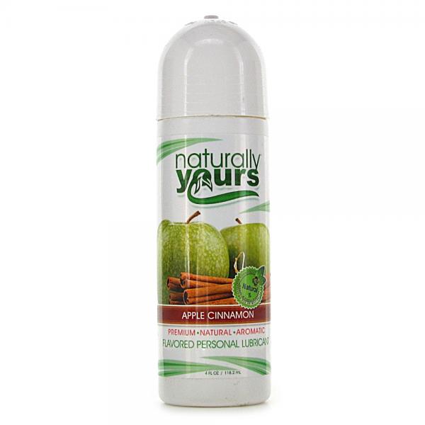 Naturally Yours Apple Cinnamon Lubricant 4oz - Click Image to Close