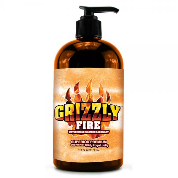 Grizzly Fire Warming Lubricant 17.5oz - Click Image to Close