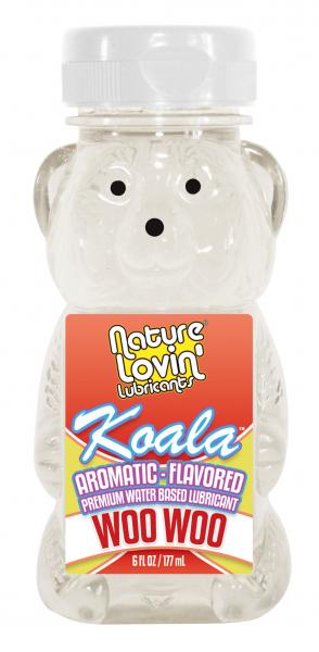 Koala Flavored Lube Woo Woo 6oz - Click Image to Close
