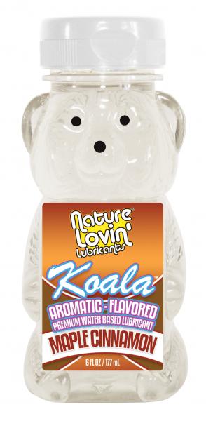 Koala Flavored Lube Maple Cinnamon 6 oz