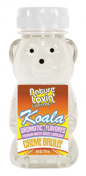 Koala Flavored Lube Creme Brulee 6 oz