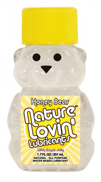 Nature Lovin' Lubricant Honey Bear 1.7 oz - Click Image to Close