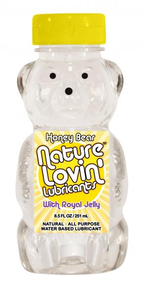 Nature Lovin' Lubricant Honey Bear 8.5 oz - Click Image to Close