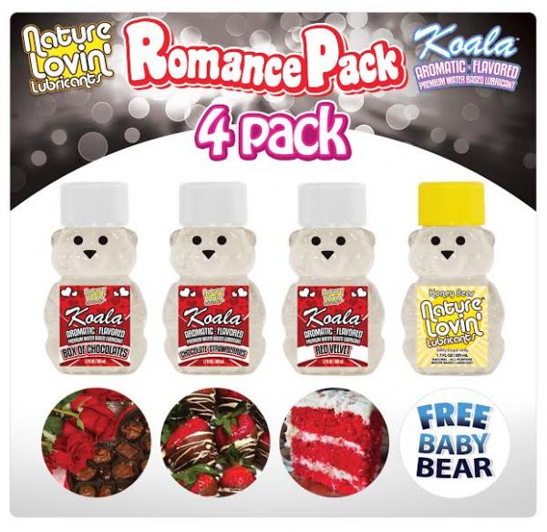 Nature Lovin Romance Pack 4 Pack 1.7oz Each