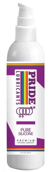 Pride Lube Silicone 2oz - Click Image to Close