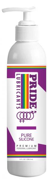 Pride Lube Silicone 8oz - Click Image to Close