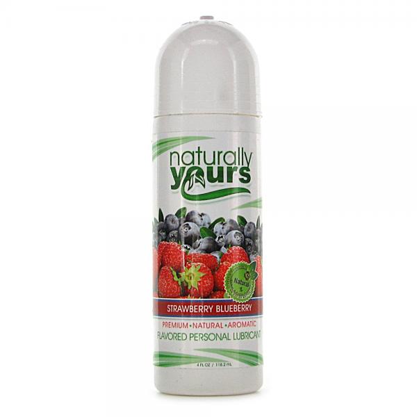 Naturally Yours Strawberry Blueberry 4oz - Click Image to Close