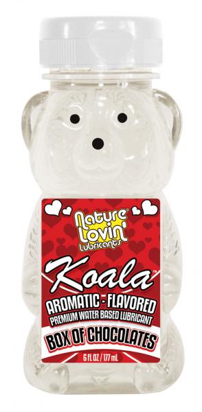 Nature Lovin Koala Box Of Chocolates Lube 6oz - Click Image to Close