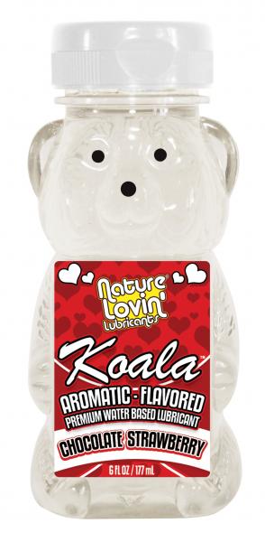 Nature Lovin Koala Chocolate Strawberries Lube 6oz