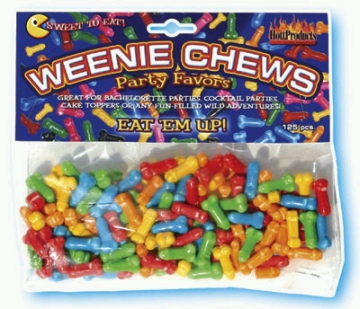 Weenie Chews Penis Candy - Click Image to Close