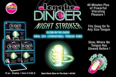 Tongue Dinger Glow In The Dark - Click Image to Close