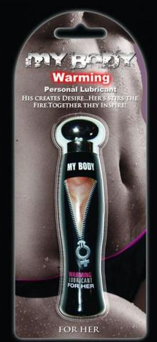 My Body Warming Lube 2 oz - Click Image to Close