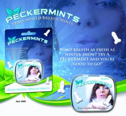 Peckermints In Blister Card - Click Image to Close