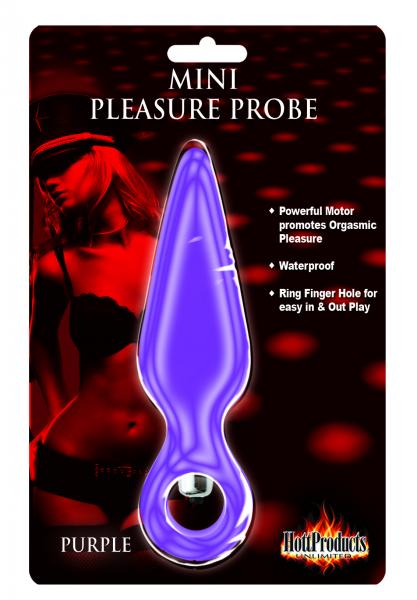 Mini Pleasure Probe Vibe Purple - Click Image to Close