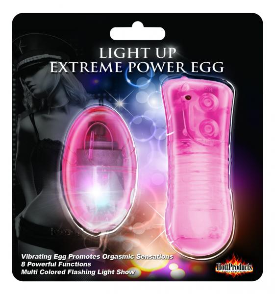 Light Up Extreme Power Egg - Click Image to Close